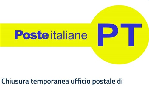 Chiusura temporanea Ufficio Postale